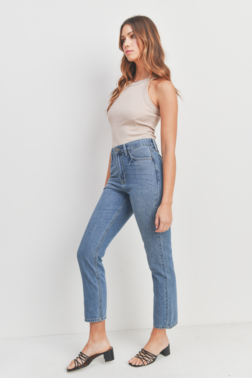 【関税・送料込み】MOTHER JEANS BLACK COTTON DENIM JEANS Only & Sons - Yoke Tapered Black Denim - Jeans